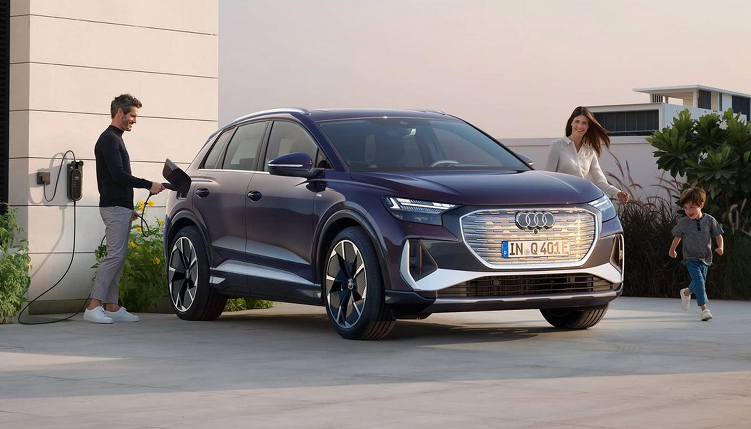 Mały samochód elektryczny - Audi q4 e-tron